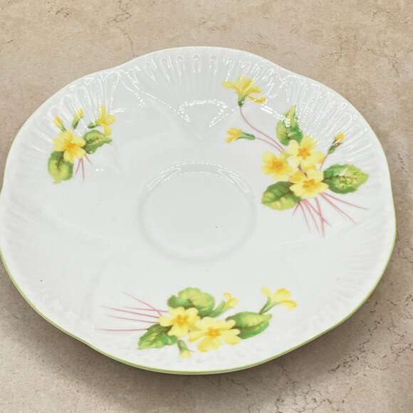 Vintage 1940-1966 Shelley England Primrose Fine Bone China Cup and Saucer - Picture 6 of 11